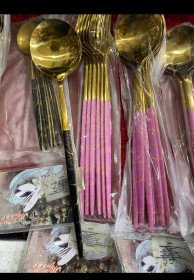 سيري 24 مغرف لتزيين طاولة طعامك في حا